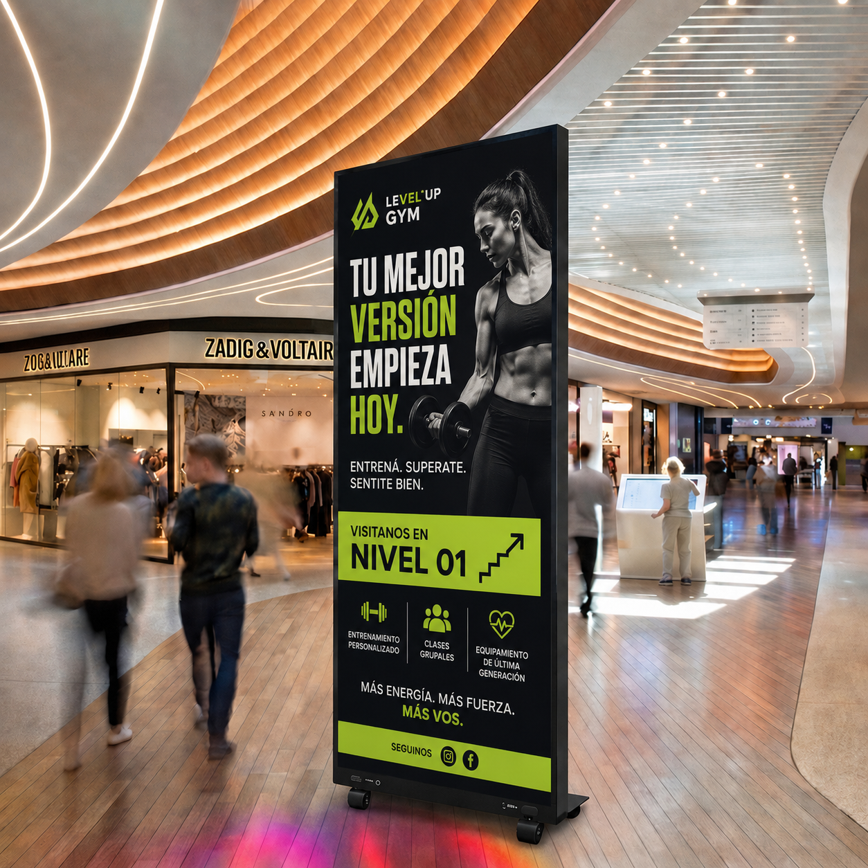 MAXLED TOWER X | TÓTEM LED QUE REVOLUCIONA LA SEÑALIZACIÓN DIGITAL - Image 2